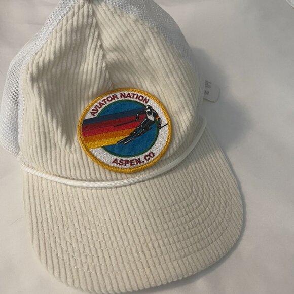 Aviator Nation Aspen Corduroy Trucker Hat
